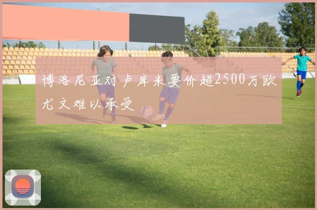 博洛尼亚对卢库米要价超2500万欧尤文难以承受